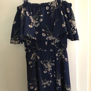 Off the shoulder dress